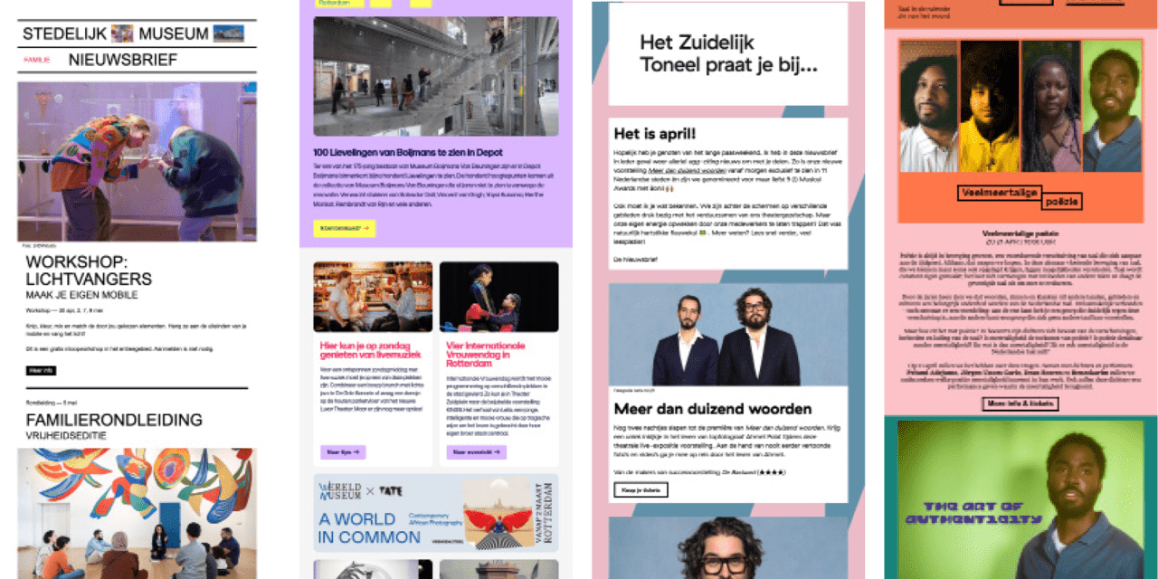 Tips voor de vormgeving van je nieuwsbrief sjabloon